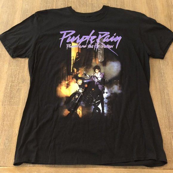 Purple Rain Prince And The Revolution Band Shirt - Picture 1 of 6